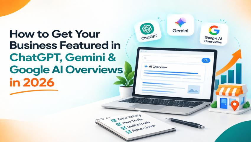 How to Get Your Business Featured in ChatGPT, Gemini & Google AI Overviews in 2026?